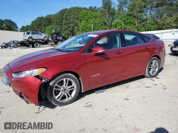 2016 Ford Fusion SE Hybrid with VIN 3FA6P0LU7GR162714, listed as a Copart auction lot 57532635 with 151,633 mi miles and Salvage title. Bid and sale history available at DreamBid. Image 1.