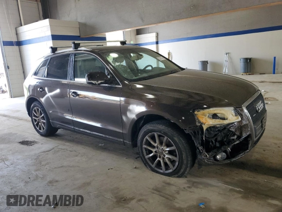 2012 Audi Q5 Premium Plus with VIN WA1LFAFP5CA046664, listed as a Copart auction lot 53701375 with 158,669 mi miles and Salvage title. Bid and sale history available at DreamBid. Image 4.