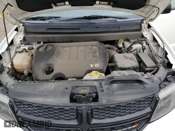 2017 Dodge Journey SXT with VIN 3C4PDCBG8HT545764, listed as a Copart auction lot 50450415 with 104,416 mi miles and Salvage Title. Bid and sale history available at carsss.com. Image 12.