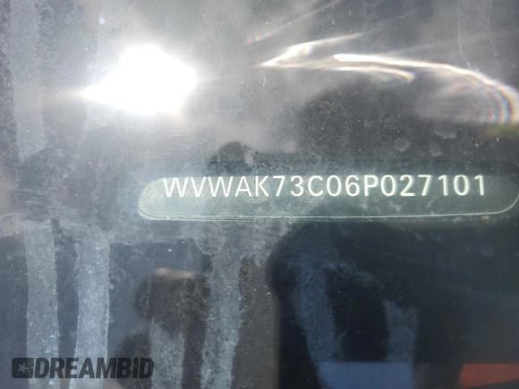 2006 Volkswagen Passat Value Edition z VIN WVWAK73C06P027101, wystawiony jako Copart lot #46810855 z przebiegiem 116 246 mil mil oraz Szkoda całkowita • Salvage title. Historia ofert i sprzedaży dostępna na DreamBid. Obrazek 14.