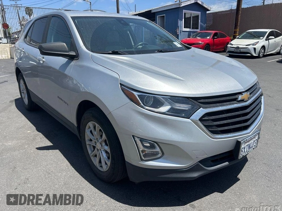 2021 Chevrolet Equinox LS z VIN 3GNAXFEV9MS175215, wystawiony jako IAAI lot #42554213 z przebiegiem 83 171 mil mil oraz . Historia ofert i sprzedaży dostępna na DreamBid. Obrazek 2.
