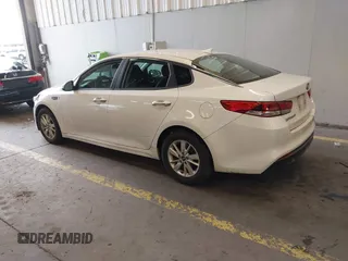 2016 Kia Optima LX with VIN KNAGT4L39G5074319, listed as a IAAI auction lot 41827438 with 51,373 mi miles. Bid and sale history available at carsss.com. Image 3.