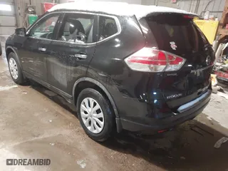 2016 Nissan Rogue S with VIN JN8AT2MV1GW136307, listed as a IAAI auction lot 41565866 with 66,488 mi miles. Bid and sale history available at carsss.com. Image 3.
