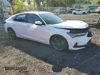 2024 Acura Integra w/A-Spec Technology Package with VIN 19UDE4H69RA011414, listed as a Copart auction lot 81961294 with 2,732 mi miles and Salvage Title. Bid and sale history available at carsss.com. Image 4.