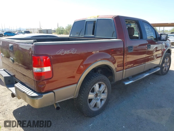 2006 Ford F-150 XLT с VIN 1FTPW14516KB52701, выставлен на аукционе IAAI как лот 42570677 с пробегом 185 149 миль миль и . История ставок и продаж доступна на DreamBid. Изображение 4.