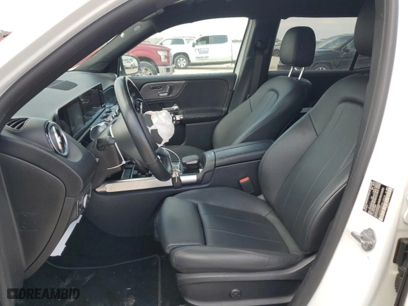 2021 Mercedes-Benz GLB with VIN W1N4M4GB0MW148696, listed as a Copart auction lot 53642925 with 78,483 mi miles and Salvage Title. Bid and sale history available at carsss.com. Image 7.