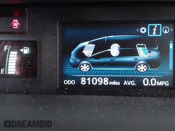2015 Toyota Prius Two with VIN JTDZN3EUXFJ021995, listed as a IAAI auction lot 41777796 with 81,098 mi miles and . Bid and sale history available at DreamBid. Image 15.