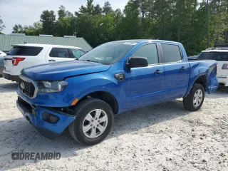 2019 Ford Ranger XL with VIN 1FTER4FH9KLA65480, listed as a Copart auction lot 59573965 with 109,076 mi miles and Salvage title. Bid and sale history available at DreamBid. Image 1.