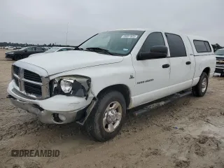 2006 Dodge Ram 2500 SLT with VIN 3D7KR29C36G226020, listed as a Copart auction lot 45051935 with 350,487 mi miles and Salvage Title. Bid and sale history available at carsss.com. Image 1.