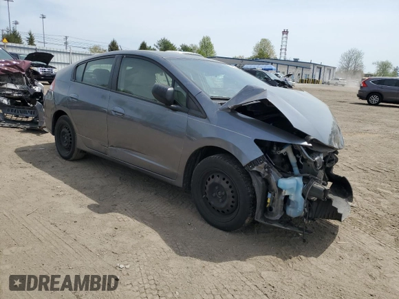 2012 Honda Insight z VIN JHMZE2H34CS006488, wystawiony jako Copart lot #54203575 z przebiegiem Nie podano mil oraz Szkoda całkowita • Salvage title. Historia ofert i sprzedaży dostępna na DreamBid. Obrazek 4.