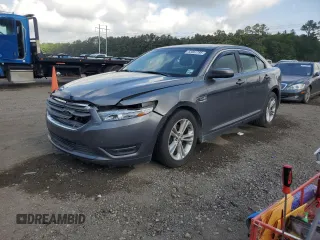 2014 Ford Taurus SEL with VIN 1FAHP2E84EG123006, listed as a Copart auction lot 53367795 with 216,092 mi miles and Salvage Title. Bid and sale history available at carsss.com. Image 1.