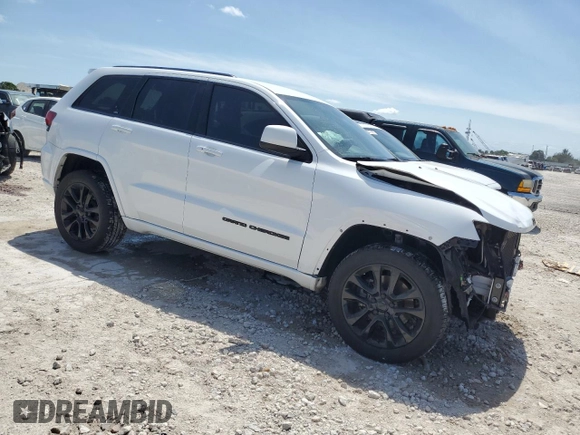 2021 Jeep Grand Cherokee Laredo X z VIN 1C4RJFAG7MC828943, wystawiony jako Copart lot #55488135 z przebiegiem 47 707 mil mil oraz Szkoda całkowita • Salvage title. Historia ofert i sprzedaży dostępna na DreamBid. Obrazek 4.