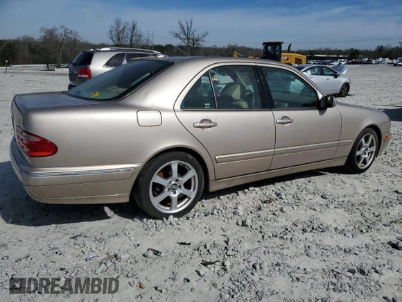 2002 Mercedes-Benz E-Class with VIN WDBJF70J62B394064, listed as a Copart auction lot 49798885 with 0 mi miles and Clean Title. Bid and sale history available at carsss.com. Image 3.