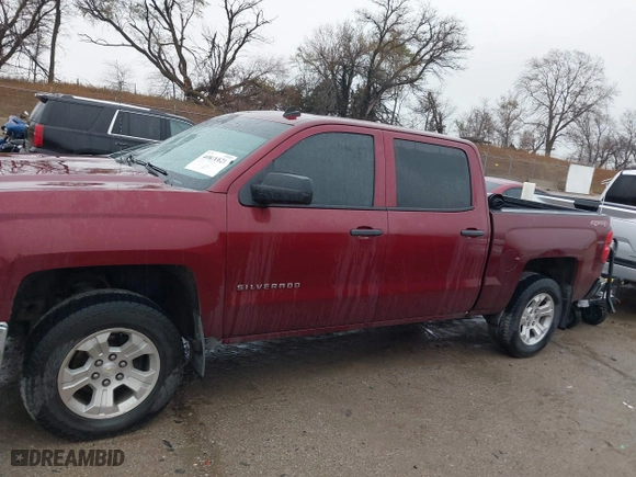 2014 Chevrolet Silverado 1500 LT with VIN 3GCUKREC6EG454842, listed as a IAAI auction lot 40831621 with 158,930 mi miles. Bid and sale history available at carsss.com. Image 14.