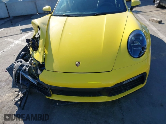 2020 Porsche 911 Carrera with VIN WP0AA2A94LS206182, listed as a IAAI auction lot 41664995 with 11,222 mi miles. Bid and sale history available at carsss.com. Image 12.