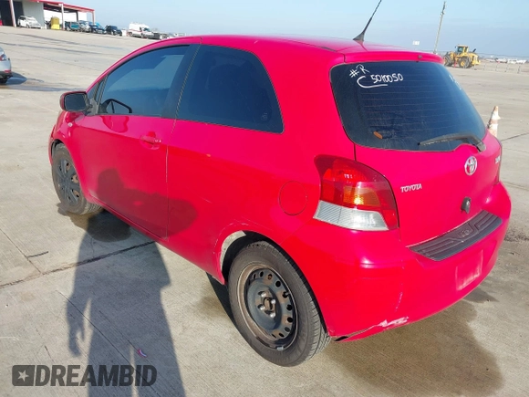 2011 Toyota Yaris with VIN JTDJT4K37B5340309, listed as a IAAI auction lot 41488964 with 224,454 mi miles. Bid and sale history available at carsss.com. Image 3.