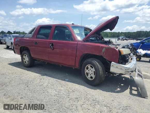 2004 Chevrolet Avalanche with VIN 3GNEC12T64G220083, listed as a Copart auction lot 59293665 with Not provided miles and Salvage title. Bid and sale history available at DreamBid. Image 4.