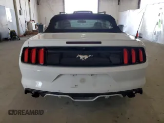 2015 Ford Mustang EcoBoost Premium with VIN 1FATP8UH8F5405323, listed as a Copart auction lot 54180385 with 125,609 mi miles and Salvage title. Bid and sale history available at DreamBid. Image 6.