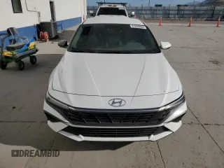 2024 Hyundai Elantra SEL with VIN KMHLM4DG4RU647339, listed as a Copart auction lot 61629065 with 37,322 mi miles and Salvage title. Bid and sale history available at DreamBid. Image 5.