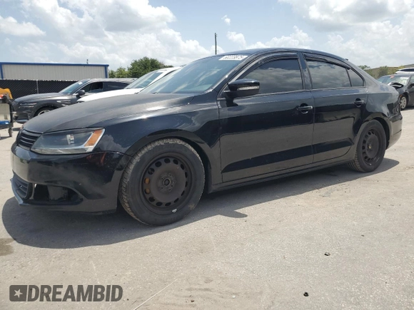 2012 Volkswagen Jetta SE with VIN 3VWDP7AJ7CM105890, listed as a Copart auction lot 60223875 with 167,729 mi miles and Clean title. Bid and sale history available at DreamBid. Image 1.