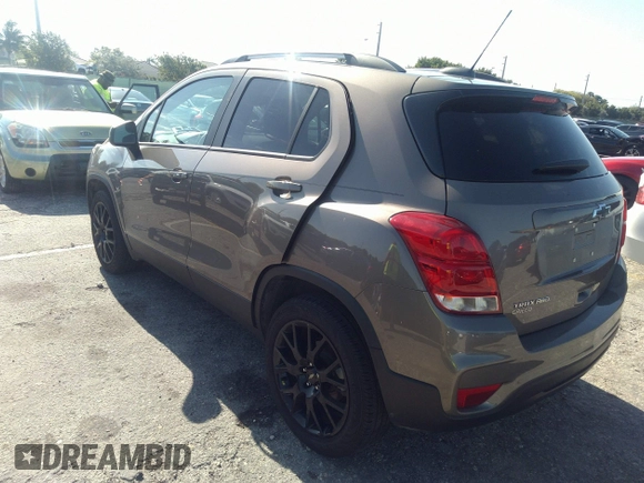 2022 Chevrolet Trax LT with VIN KL7CJPSM3NB542396, listed as a IAAI auction lot 41925530 with 7,014 mi miles and . Bid and sale history available at DreamBid. Image 3.