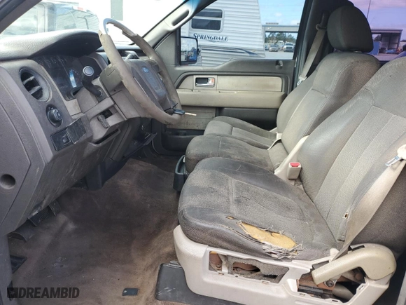 2009 Ford F-150 XL with VIN 1FTRW14809FA98842, listed as a Copart auction lot 85196464 with 0 mi miles and Salvage Title. Bid and sale history available at carsss.com. Image 7.