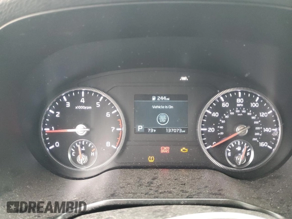 2020 Kia Telluride LX with VIN 5XYP24HC0LG004160, listed as a Copart auction lot 54471435 with 137,073 mi miles and Clean Title. Bid and sale history available at carsss.com. Image 9.