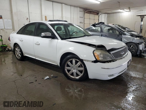 2006 Ford Five Hundred Limited with VIN 1FAHP25166G169778, listed as a Copart auction lot 83111124 with 0 mi miles and Salvage Title. Bid and sale history available at carsss.com. Image 4.