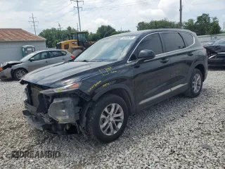 2019 Hyundai Santa Fe SE z VIN 5NMS2CAD6KH097116, wystawiony jako Copart lot #63056255 z przebiegiem 134 349 mil mil oraz Szkoda całkowita • Salvage title. Historia ofert i sprzedaży dostępna na DreamBid. Obrazek 1.