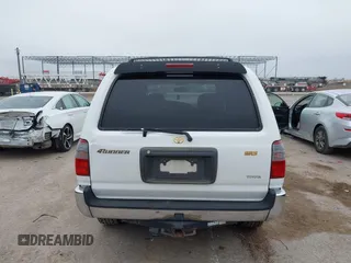 1999 Toyota 4Runner SR5 with VIN JT3GN86R4X0097609, listed as a IAAI auction lot 42370857 with 244,297 mi miles and . Bid and sale history available at DreamBid. Image 16.