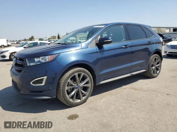 2017 Ford Edge Sport with VIN 2FMPK4AP0HBC65387, listed as a Copart auction lot 52206995 with 59,045 mi miles and Salvage Title. Bid and sale history available at carsss.com. Image 1.