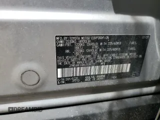 2021 Toyota RAV4 Hybrid XSE with VIN JTME6RFV4MJ008033, listed as a Copart auction lot 59039665 with 174,302 mi miles and Salvage title. Bid and sale history available at DreamBid. Image 13.