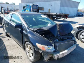 2008 Honda Civic Cpe EX-L with VIN 2HGFG12928H514660, listed as a IAAI auction lot 41876723 with 256,821 mi miles. Bid and sale history available at carsss.com. Image 1.