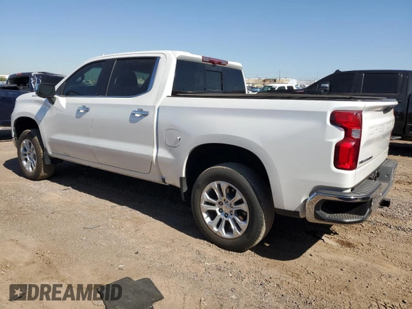 2022 Chevrolet Silverado 1500 with VIN 1GCPAEETXNZ589525, listed as a Copart auction lot 54070285 with 26,791 mi miles and Salvage Title. Bid and sale history available at DreamBid. Image 2.