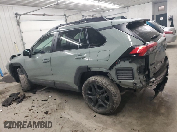 2023 Toyota RAV4 Adventure with VIN 2T3J1RFV4PW407477, listed as a Copart auction lot 89054295 with 27,389 mi miles and Salvage Title. Bid and sale history available at carsss.com. Image 2.