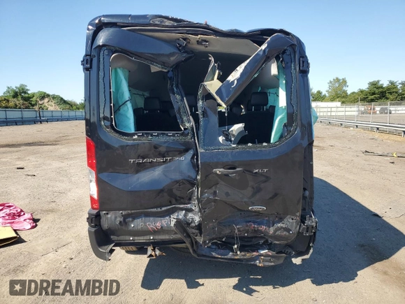 2019 Ford Transit Passenger XL with VIN 1FBAX2CM5KKB06028, listed as a Copart auction lot 70045494 with 193,889 mi miles and Salvage Title. Bid and sale history available at carsss.com. Image 6.