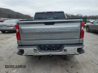 2023 Chevrolet Silverado 1500 LTZ with VIN 1GCUDGED0PZ245770, listed as a Copart auction lot 83079644 with 20,540 mi miles and Salvage Title. Bid and sale history available at carsss.com. Image 6.