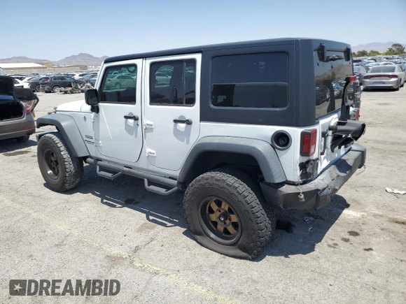 2016 Jeep Wrangler Unlimited Sport with VIN 1C4BJWDG2GL179926, listed as a Copart auction lot 62553565 with 113,685 mi miles and Salvage title. Bid and sale history available at DreamBid. Image 2.