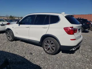 2017 BMW X3 sDrive28i with VIN 5UXWZ7C34H0X41096, listed as a Copart auction lot 45384405 with 74,875 mi miles and Salvage Title. Bid and sale history available at carsss.com. Image 2.
