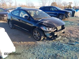 2018 Hyundai Elantra SEL with VIN 5NPD84LF8JH390464, listed as a IAAI auction lot 40891063 with 126,460 mi miles. Bid and sale history available at carsss.com. Image 1.