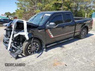 2018 Ford F-150 XL with VIN 1FTEX1C58JFC22654, listed as a Copart auction lot 47610705 with 118,361 mi miles and Salvage Title. Bid and sale history available at carsss.com. Image 1.