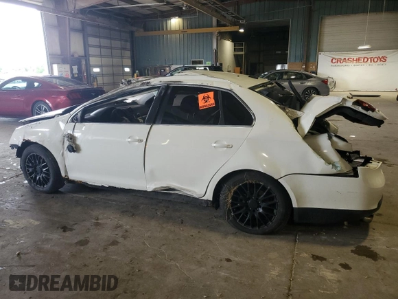 2008 Volkswagen Jetta SE with VIN 3VWRZ71K58M086479, listed as a Copart auction lot 57815875 with Not provided miles and Salvage title. Bid and sale history available at DreamBid. Image 2.