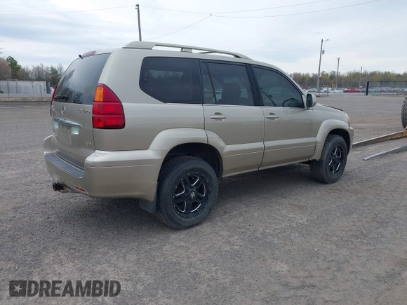 2005 Lexus GX 470 with VIN JTJBT20X450091562, listed as a IAAI auction lot 41771447 with 192,037 mi miles and . Bid and sale history available at carsss.com. Image 4.