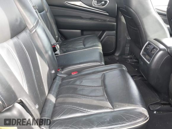2017 Infiniti QX60 with VIN 5N1DL0MM2HC513262, listed as a IAAI auction lot 42016988 with 96,233 mi miles and . Bid and sale history available at DreamBid. Image 8.