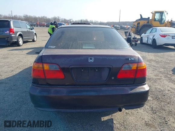 2000 Honda Civic LX with VIN 2HGEJ6675YH528894, listed as a IAAI auction lot 41800415 with 444,713 mi miles. Bid and sale history available at carsss.com. Image 16.