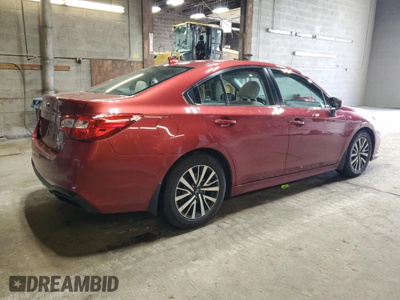 2018 Subaru Legacy Premium with VIN 4S3BNAC66J3022018, listed as a Copart auction lot 55975805 with 54,071 mi miles and Salvage Title. Bid and sale history available at DreamBid. Image 3.