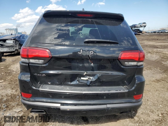 2018 Jeep Grand Cherokee High Altitude with VIN 1C4RJFCG6JC229685, listed as a Copart auction lot 50161555 with 151,176 mi miles and Salvage title. Bid and sale history available at DreamBid. Image 6.