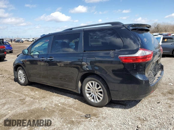 2015 Toyota Sienna XLE with VIN 5TDYK3DC4FS631875, listed as a Copart auction lot 50420205 with 387,754 mi miles and Salvage Title. Bid and sale history available at carsss.com. Image 2.