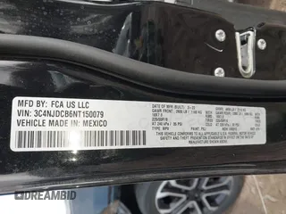 2022 Jeep Compass Limited с VIN 3C4NJDCB6NT150079, выставлен на аукционе IAAI как лот 41797861 с пробегом 21 224 миль миль и . История ставок и продаж доступна на DreamBid. Изображение 9.