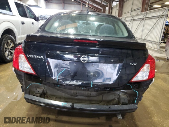2019 Nissan Versa SV with VIN 3N1CN7AP1KL851784, listed as a Copart auction lot 60997845 with 96,799 mi miles and Salvage title. Bid and sale history available at DreamBid. Image 6.